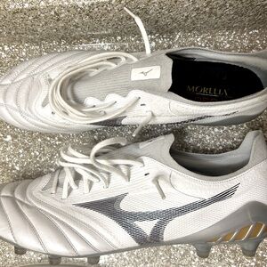 Mizuno Morelia Neo3 III Japan Beta White Football Soccer Cleats